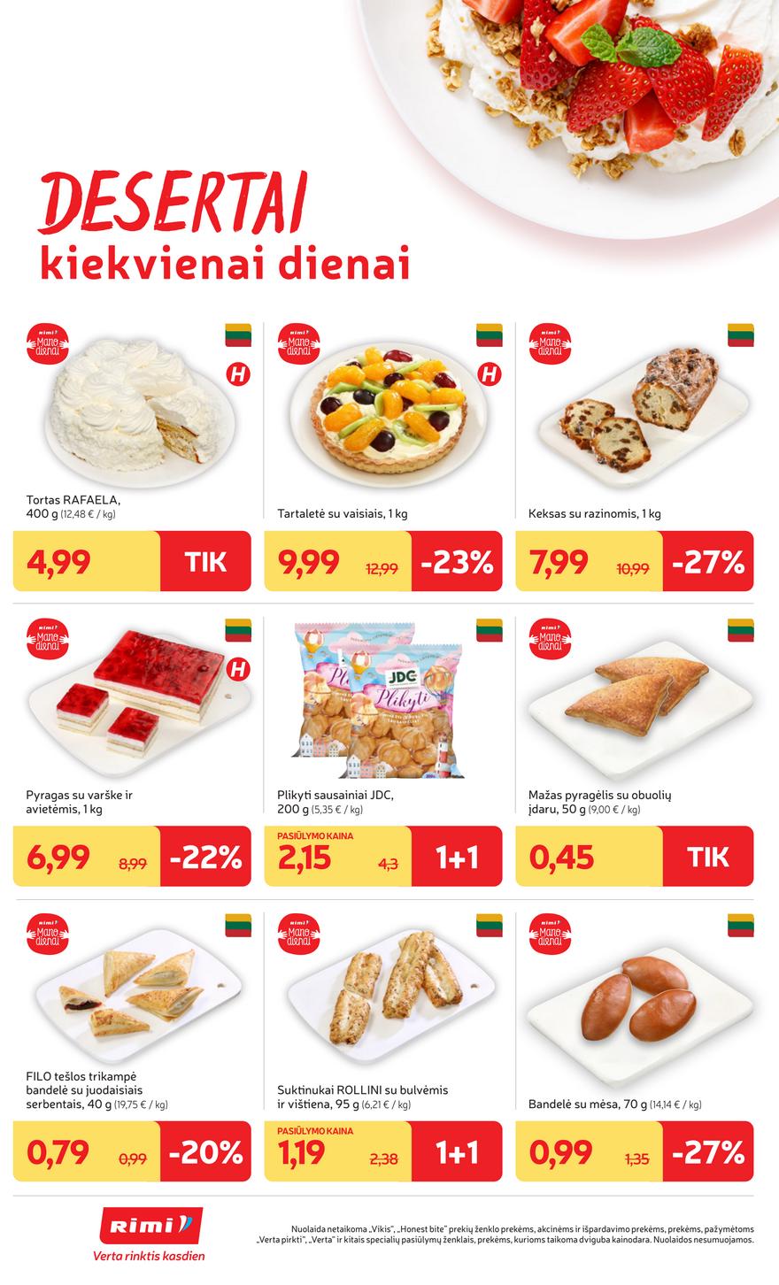 Rimi savaitinis leidinys 38 akcijos nuo
2025-09-16 iki
2025-09-22 | Leidinukas.lt puslapis 12