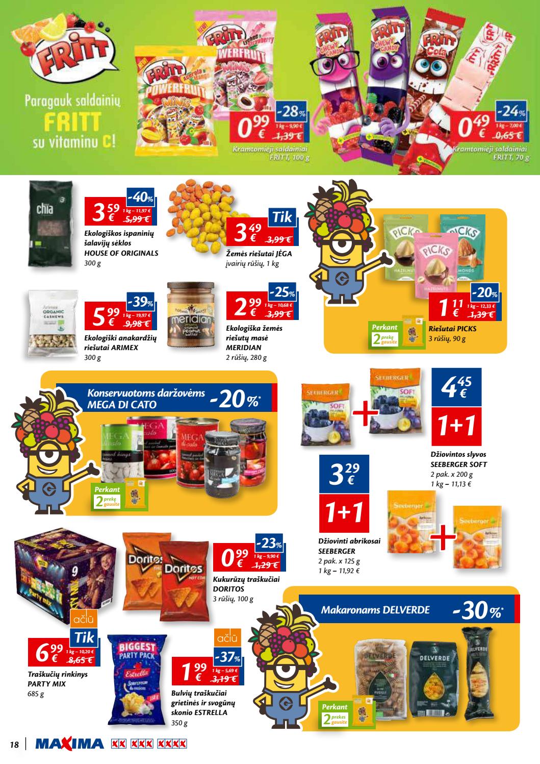 Maxima kaininis leidinys akcijos nuo 
  2019-08-29 iki 
  2019-09-11 | Leidinukas.lt puslapis 18