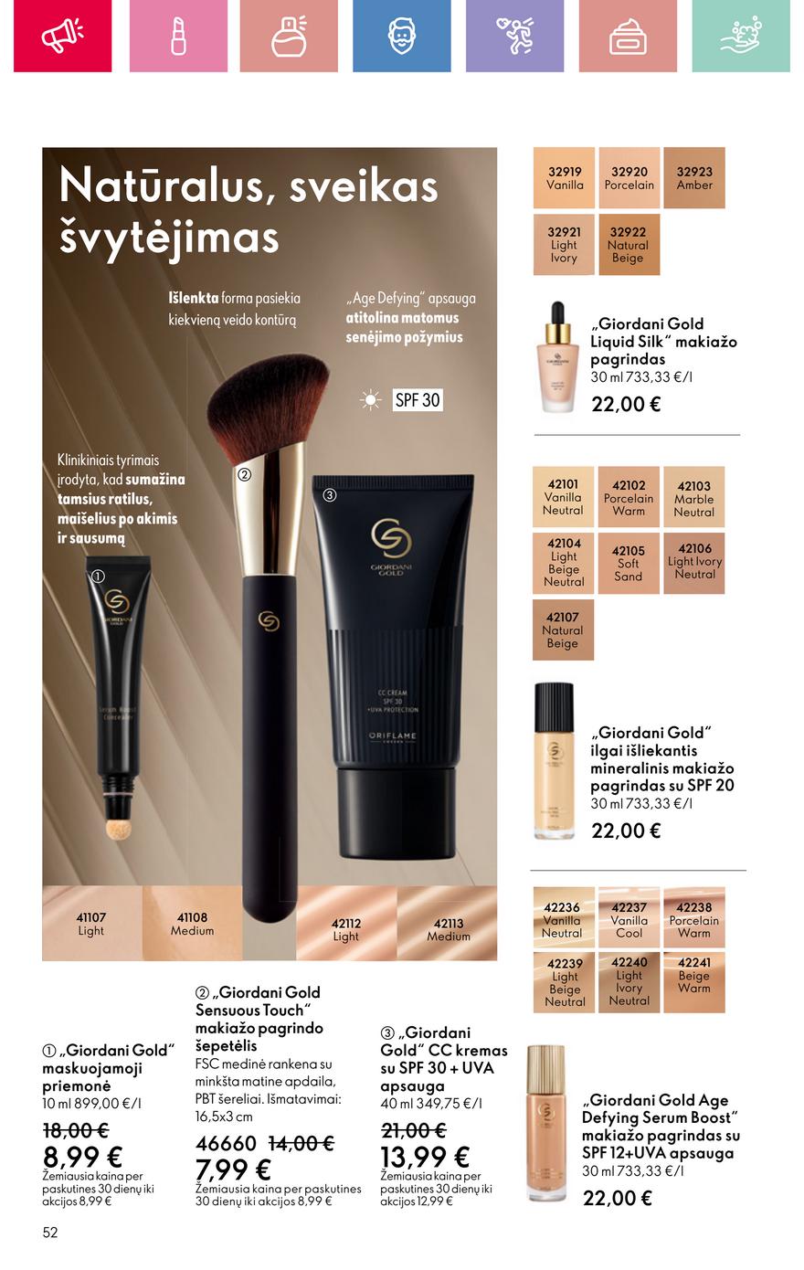Oriflame katalogas akcijos nuo 
  2025-03-30 iki 
  2025-04-19 | Leidinukas.lt puslapis 52