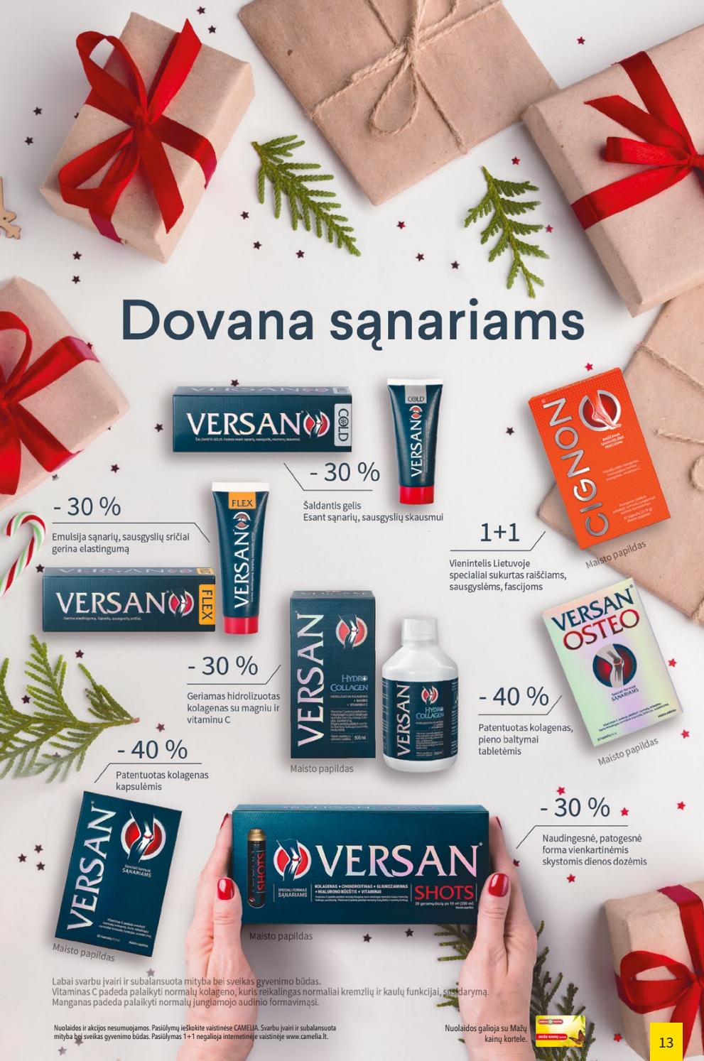 Camelia leidinys akcijos nuo 
  2019-12-01 iki 
  2019-12-31 | Leidinukas.lt puslapis 13