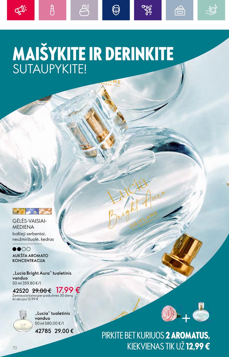 Oriflame katalogas akcijos nuo 
  2023-10-04 iki 
  2023-11-01 | Leidinukas.lt puslapis 70