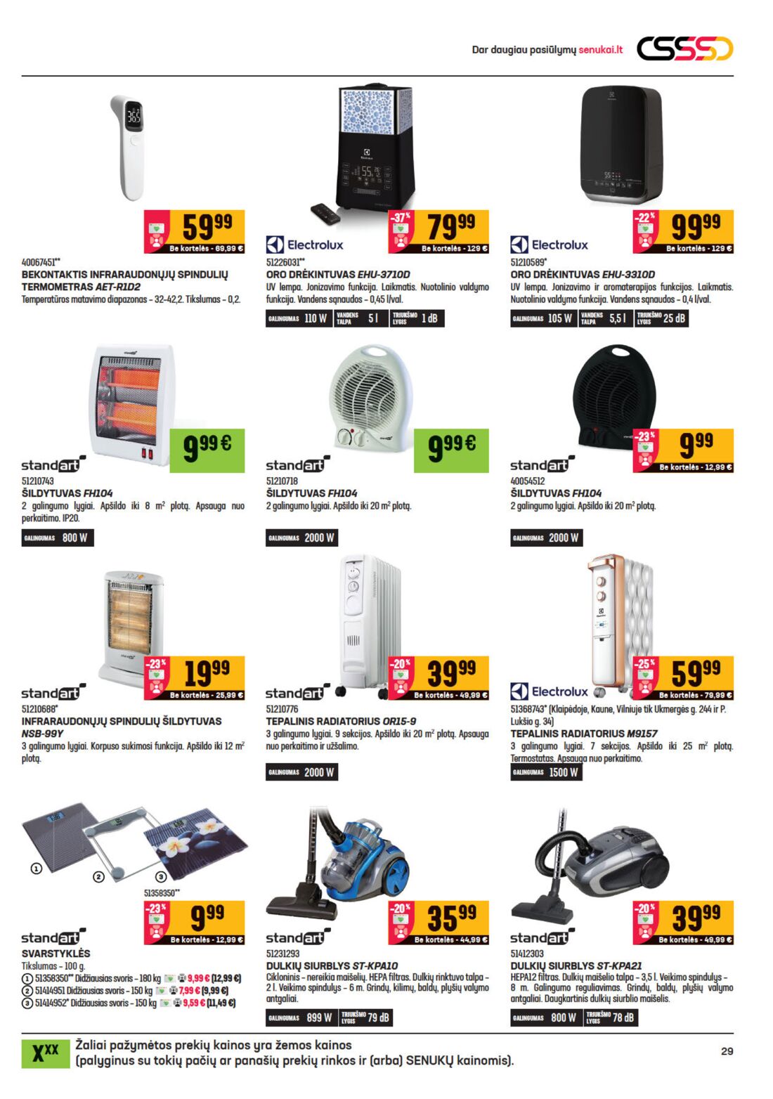 Senukai reklaminis leidinys akcijos nuo 
  2020-11-04 iki 
  2020-11-30 | Leidinukas.lt puslapis 29