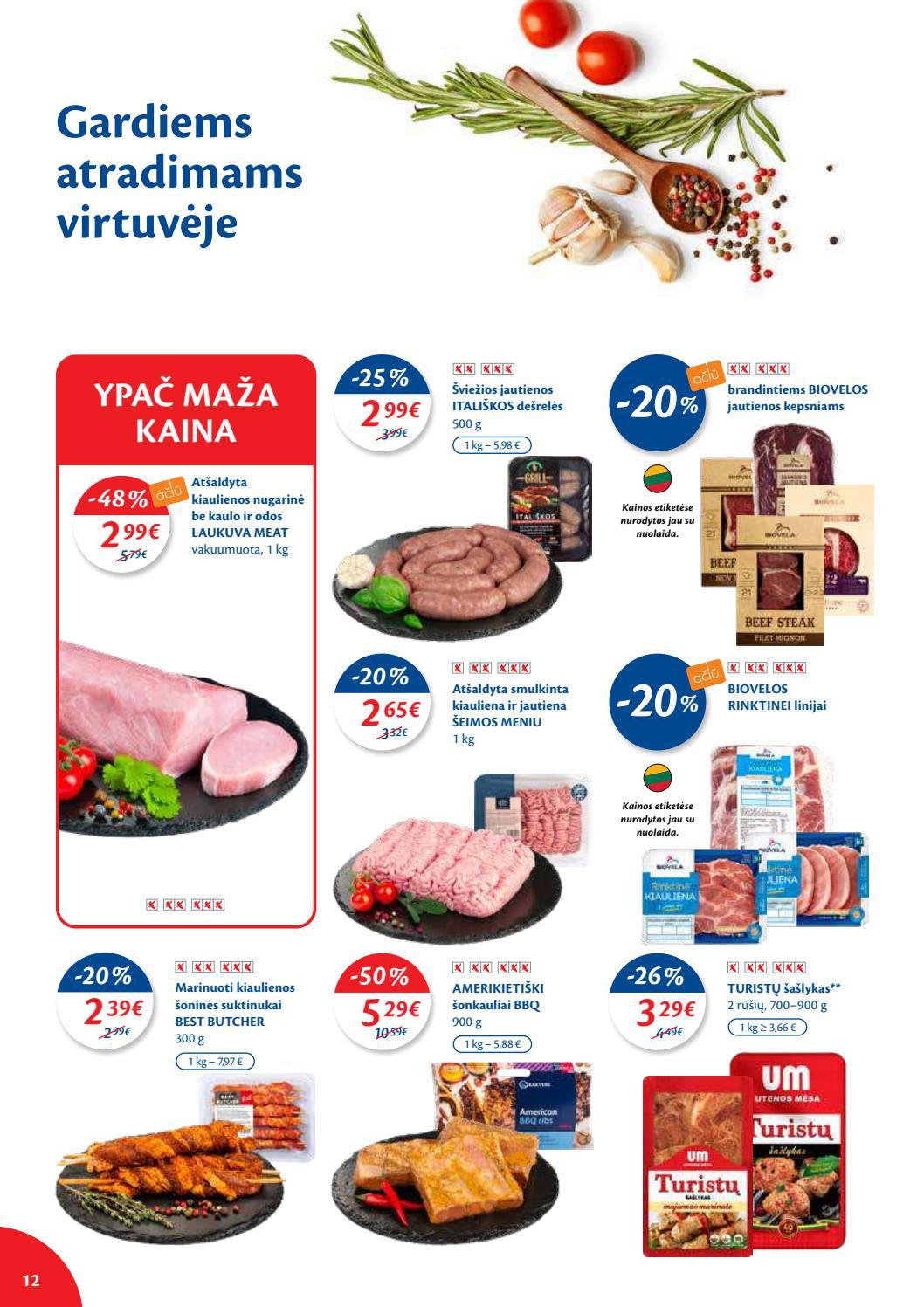 Maxima kaininis leidinys akcijos nuo 
  2021-08-31 iki 
  2021-09-06 | Leidinukas.lt puslapis 12