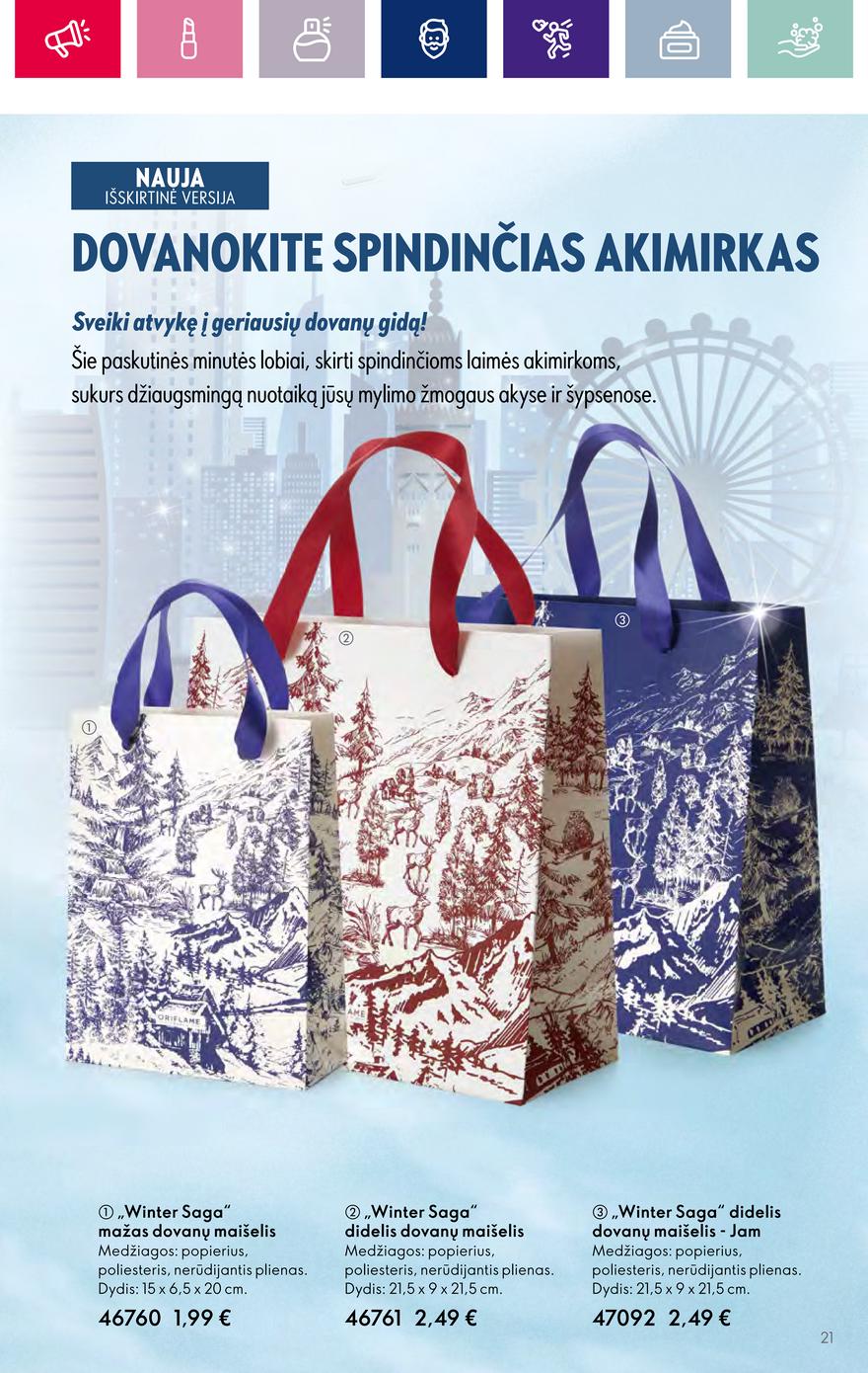 Oriflame katalogas akcijos nuo 
  2023-11-29 iki 
  2023-12-19 | Leidinukas.lt puslapis 21