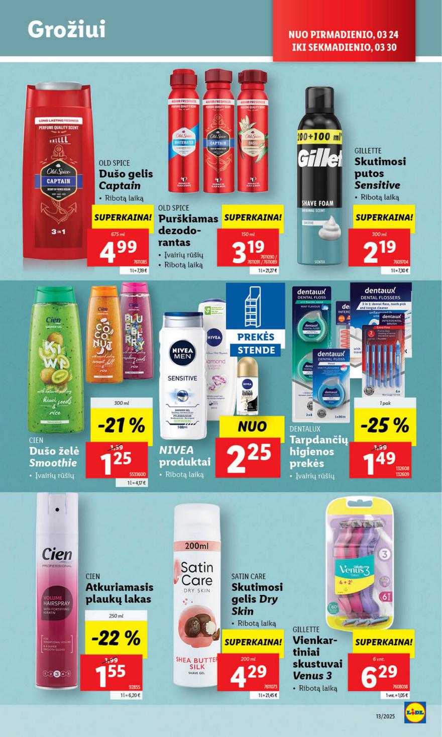 Lidl leidinys naujas akcijos nuo 
  2025-03-24 iki 
  2025-03-30 | Leidinukas.lt puslapis 47