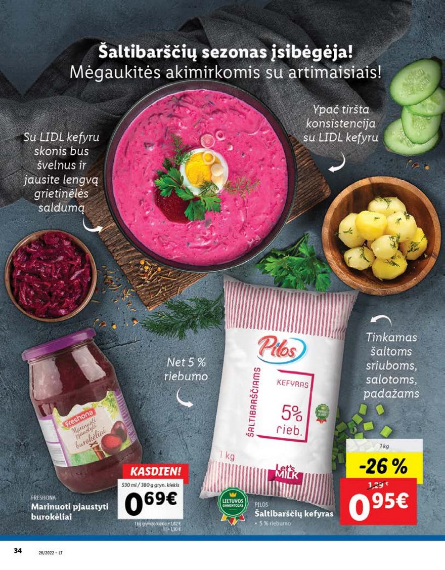 Lidl pasiūlymai akcijos nuo 
  2022-06-27 iki 
  2022-07-03 | Leidinukas.lt puslapis 34