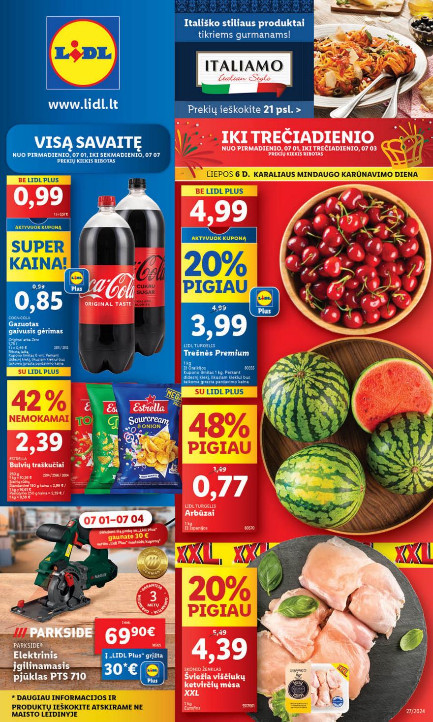 Lidl leidinys akcijos nuo 
  2024-07-01 iki 
  2024-07-07 | Leidinukas.lt puslapis 1