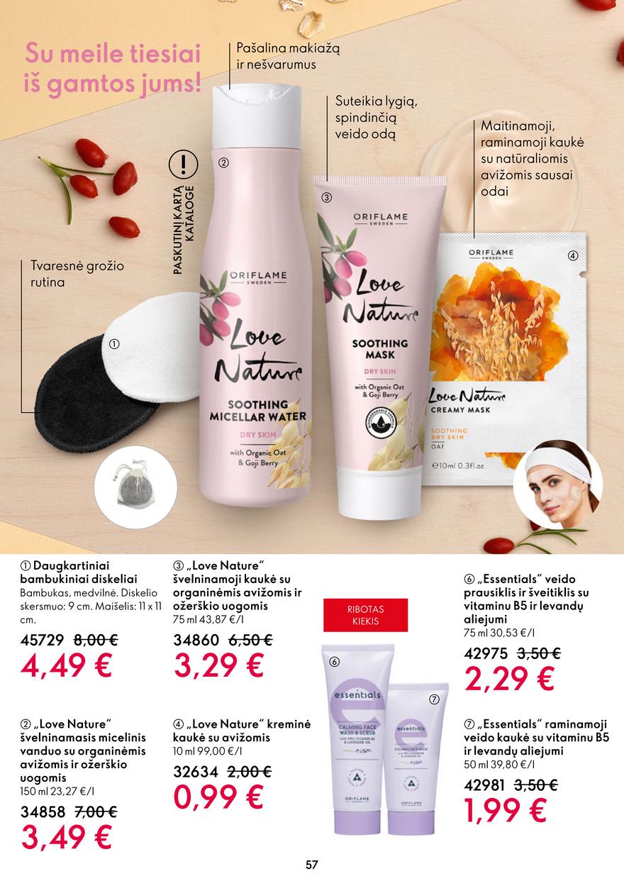 Oriflame katalogas akcijos nuo 
  2023-02-01 iki 
  2023-02-21 | Leidinukas.lt puslapis 57