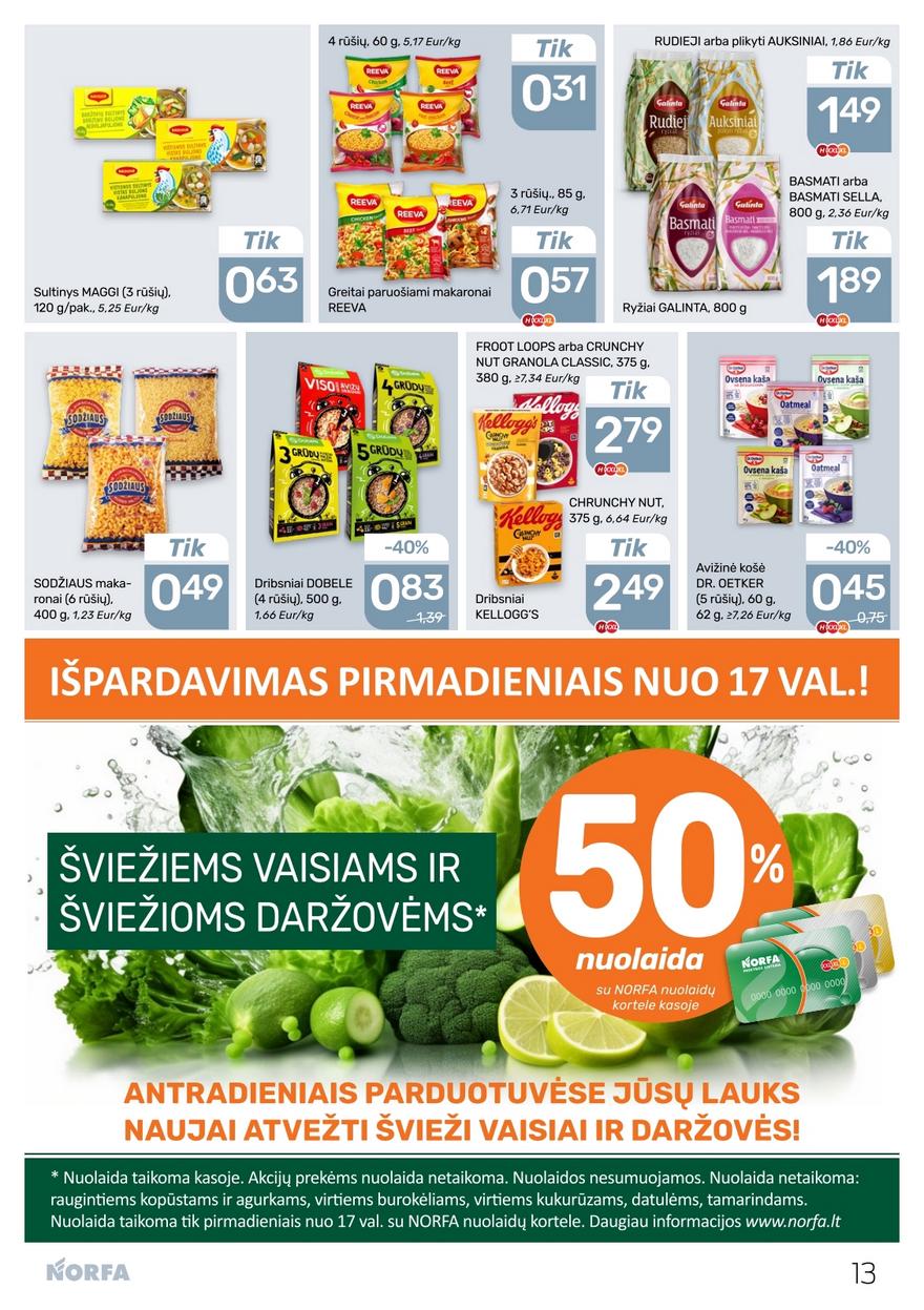 Norfos leidinys akcijos nuo 
  2026-07-09 iki 
  2026-07-22 | Leidinukas.lt puslapis 13