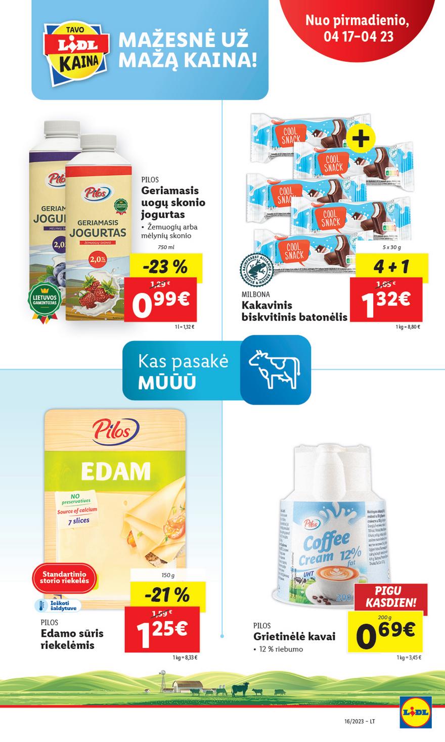Lidl pasiūlymai akcijos nuo 
  2023-04-17 iki 
  2023-04-23 | Leidinukas.lt puslapis 36