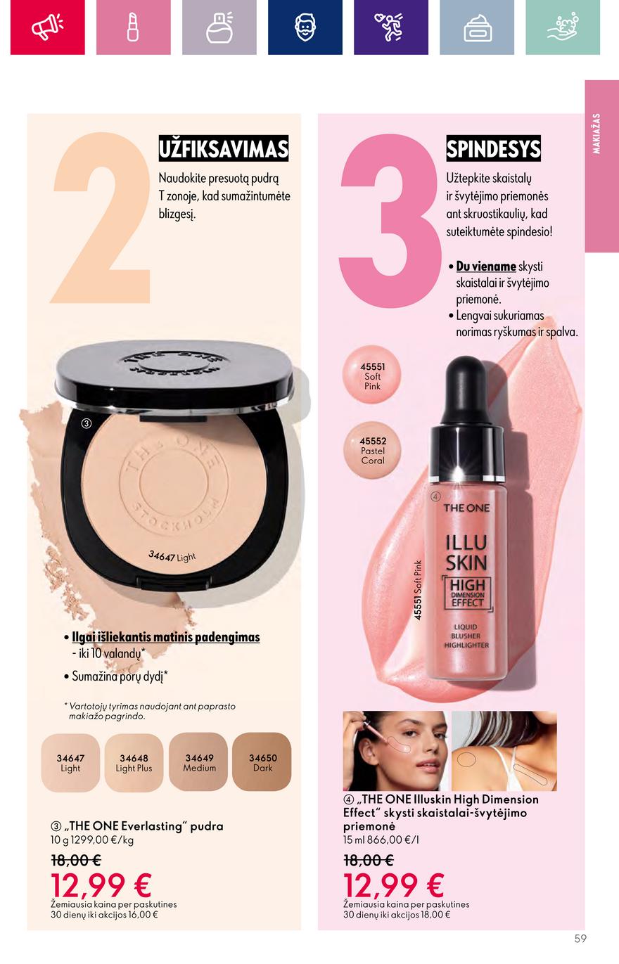 Oriflame katalogas akcijos nuo 
  2023-09-13 iki 
  2023-10-03 | Leidinukas.lt puslapis 59