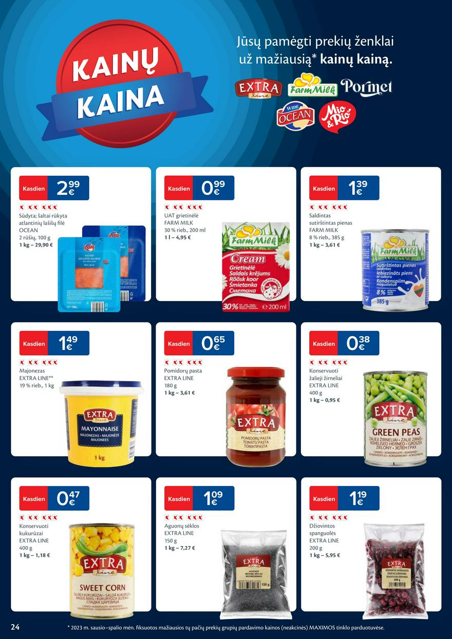 Maxima kaininis leidinys akcijos nuo 
  2023-12-12 iki 
  2023-12-18 | Leidinukas.lt puslapis 24