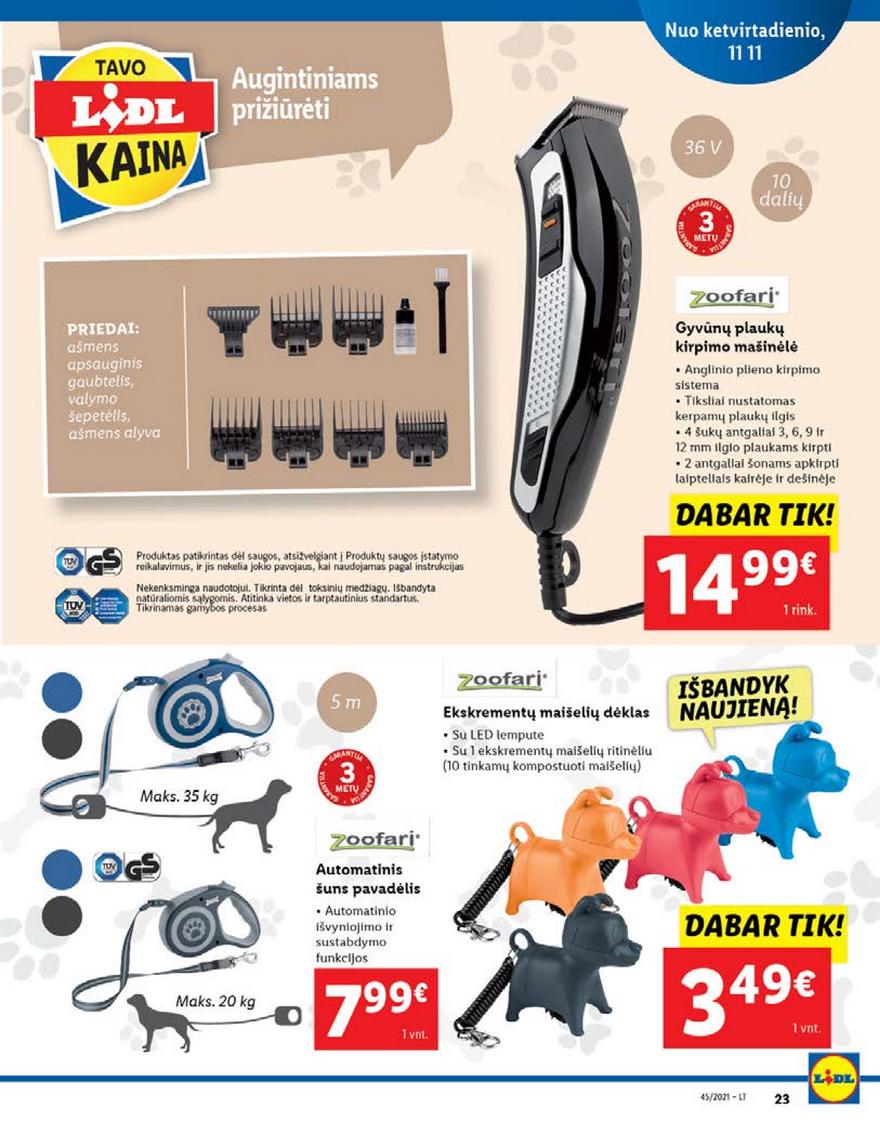 Ldil ne maisto prekių pasiūlymai akcijos nuo 
  2021-11-08 iki 
  2021-11-14 | Leidinukas.lt puslapis 23