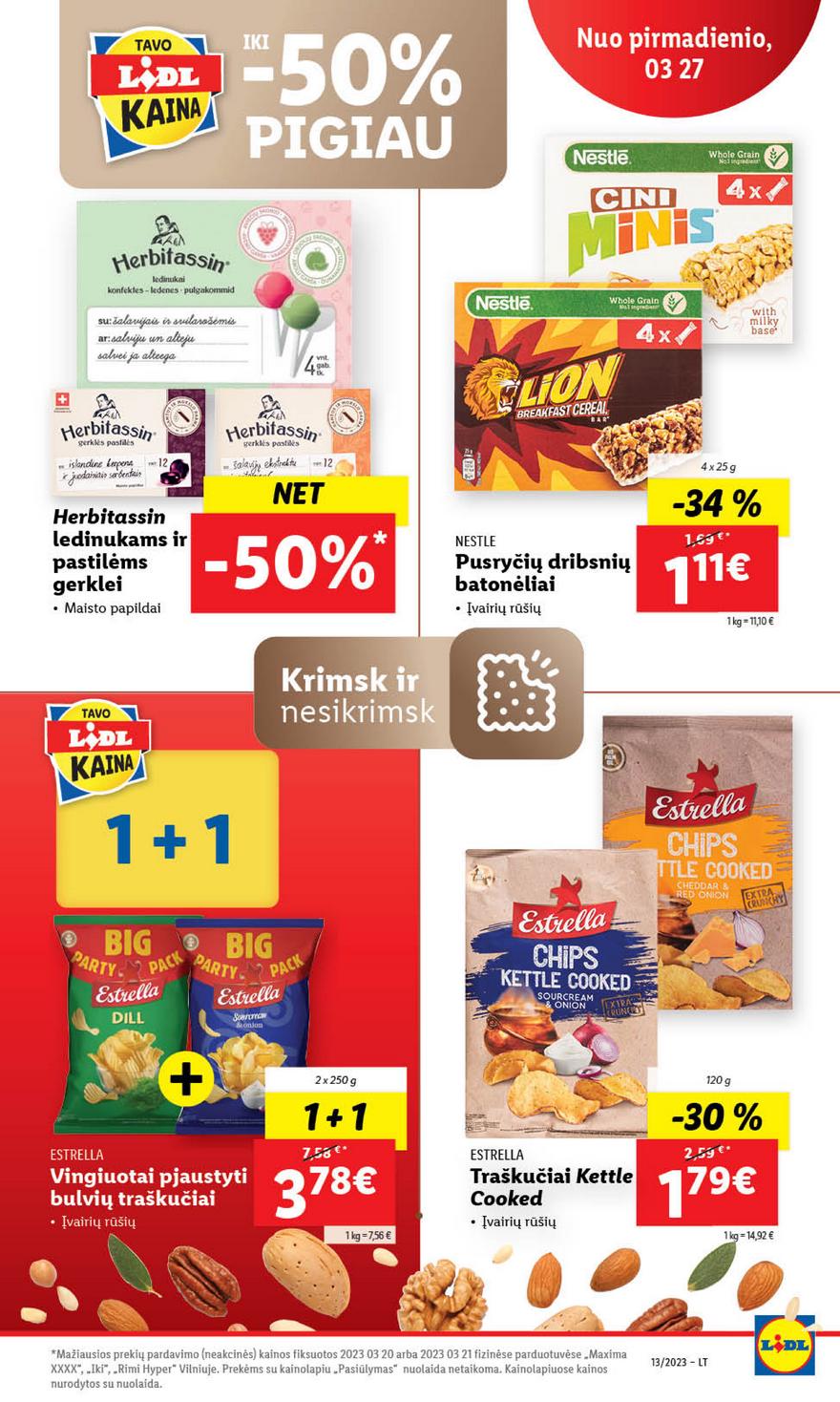 Lidl pasiūlymai akcijos nuo 
  2023-03-27 iki 
  2023-04-02 | Leidinukas.lt puslapis 58