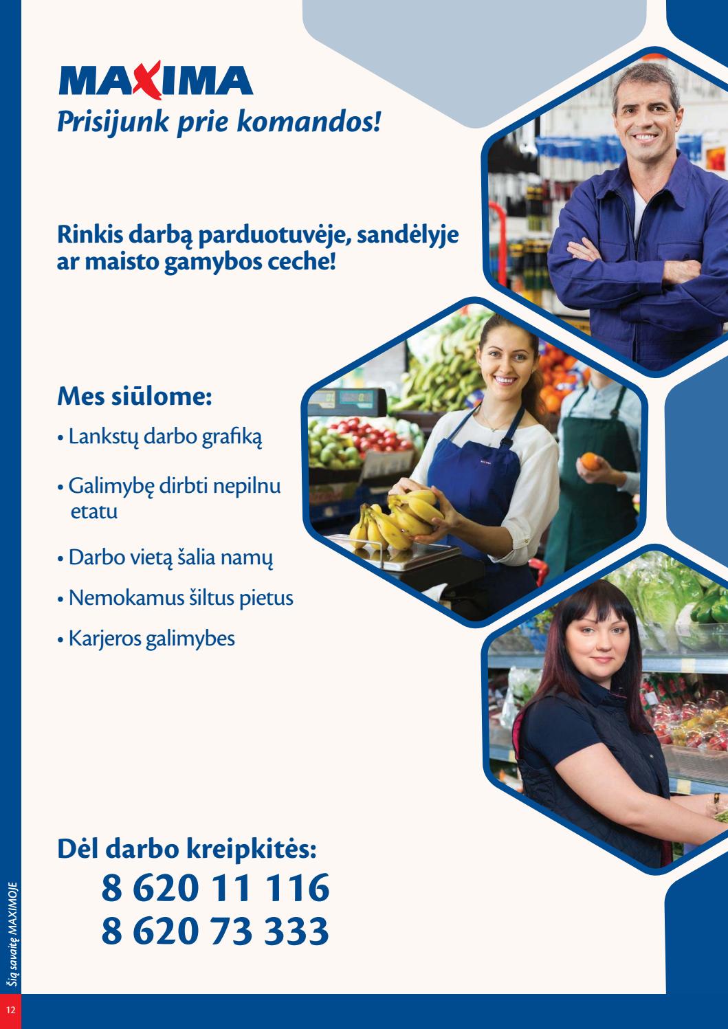 Maxima kaininis leidinys akcijos nuo 
  2019-06-04 iki 
  2019-06-10 | Leidinukas.lt puslapis 12