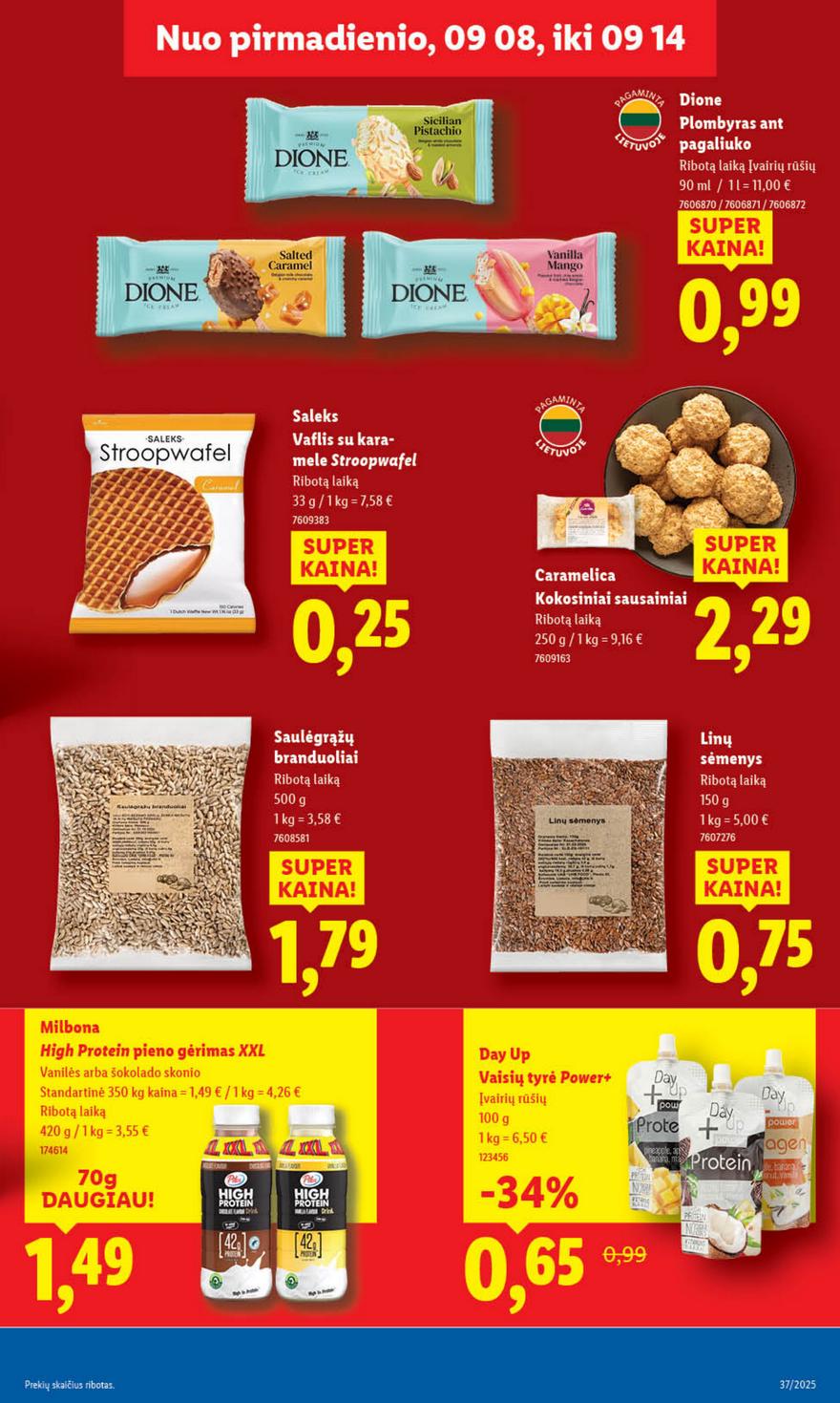 Lidl leidinys akcijos nuo 
  2025-09-08 iki 
  2025-09-14 | Leidinukas.lt puslapis 33