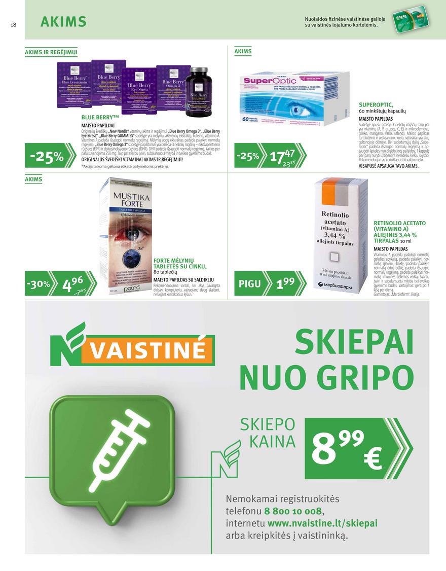 Norfos vaistinės leidinys akcijos nuo 
  2022-02-01 iki 
  2022-02-28 | Leidinukas.lt puslapis 18