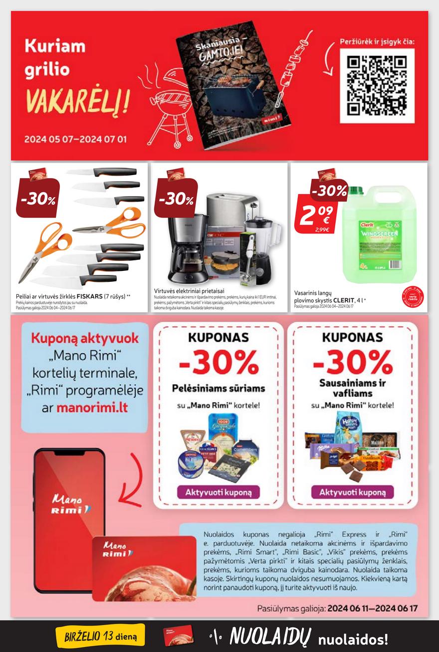 Rimi savaitinis leidinys akcijos nuo 
  2024-06-11 iki 
  2024-06-17 | Leidinukas.lt puslapis 34