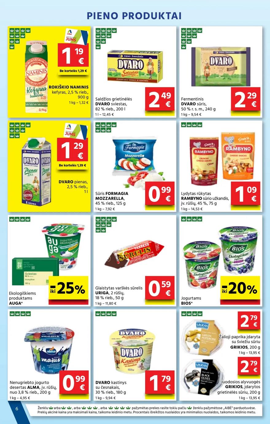 Aibė leidinys 26 akcijos nuo 
  2024-09-26 iki 
  2024-10-08 | Leidinukas.lt puslapis 6
