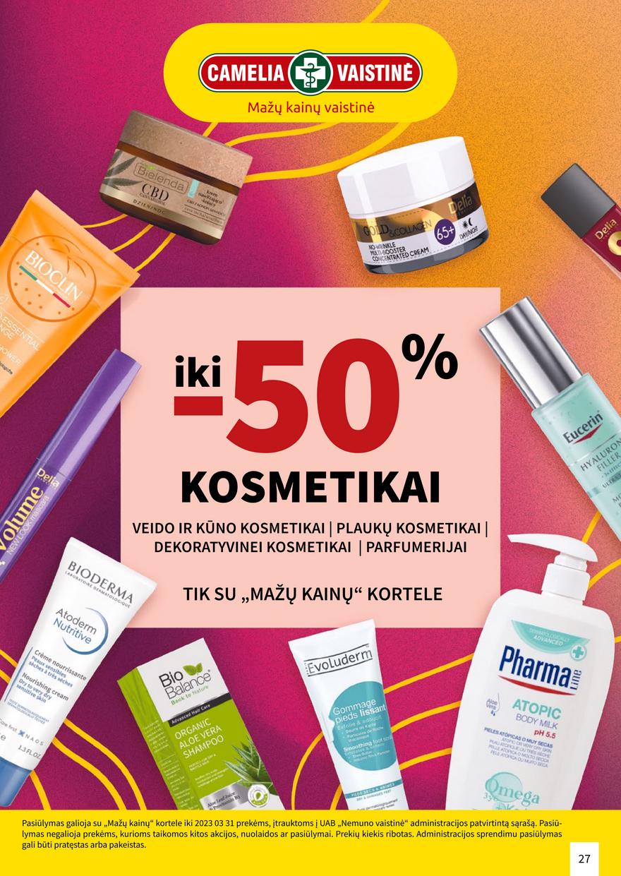 Camelia kovo leidinys akcijos nuo 
  2023-03-01 iki 
  2023-03-31 | Leidinukas.lt puslapis 27