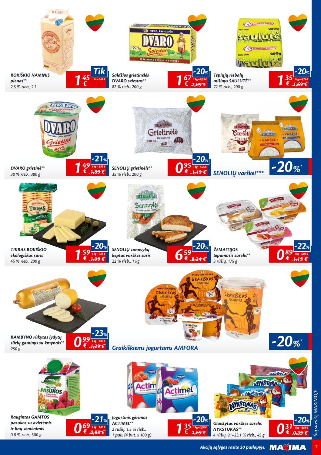 Maxima kaininis leidinys akcijos nuo 
  2019-09-03 iki 
  2019-09-09 | Leidinukas.lt puslapis 7