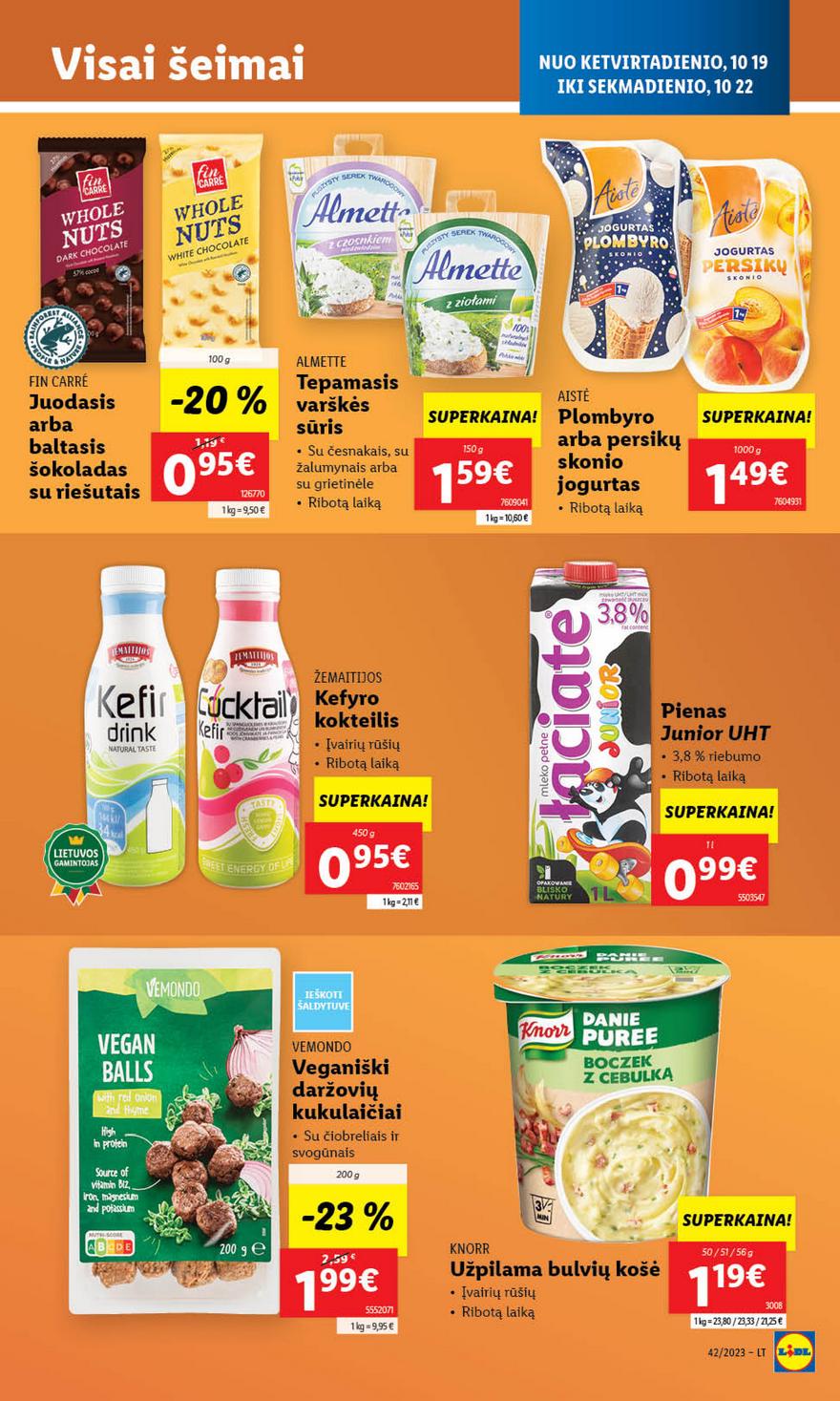 Lidl pasiūlymai akcijos nuo 
  2023-10-16 iki 
  2023-10-22 | Leidinukas.lt puslapis 56