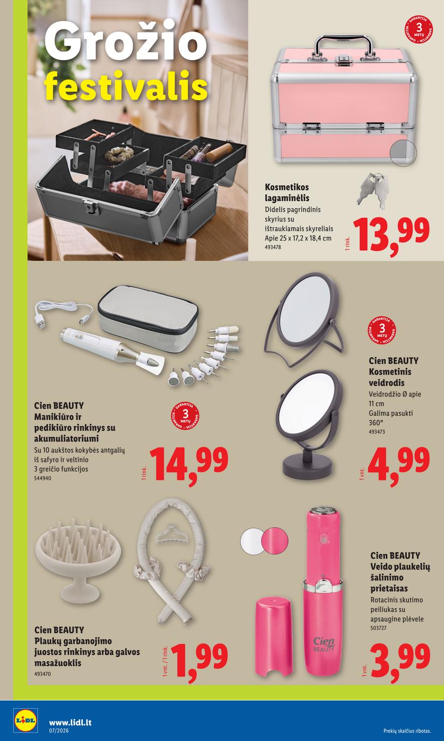Lidl leidinys naujas akcijos nuo 
  2026-02-09 iki 
  2026-02-15 | Leidinukas.lt puslapis 16