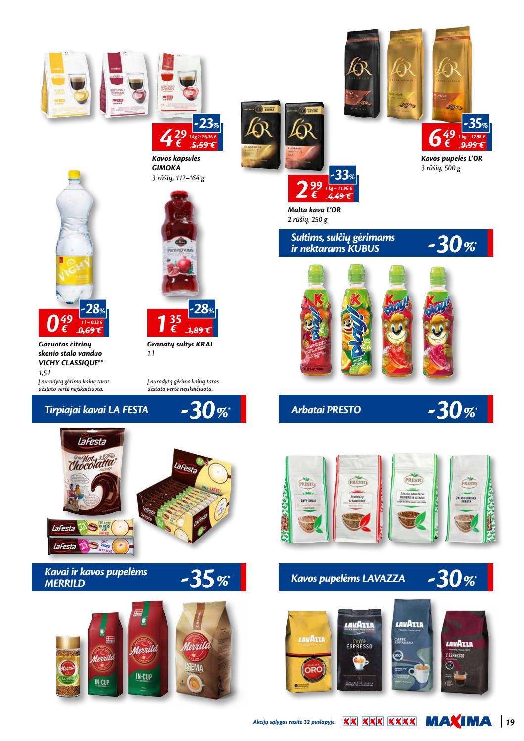 Maxima kaininis leidinys akcijos nuo 
  2019-06-20 iki 
  2019-07-03 | Leidinukas.lt puslapis 19