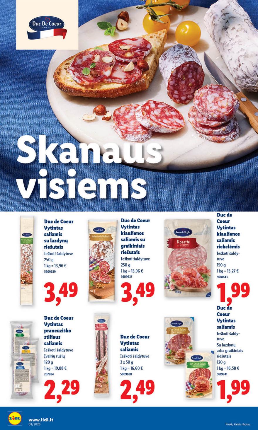 Lidl leidinys akcijos nuo 
  2026-02-16 iki 
  2026-02-22 | Leidinukas.lt puslapis 14