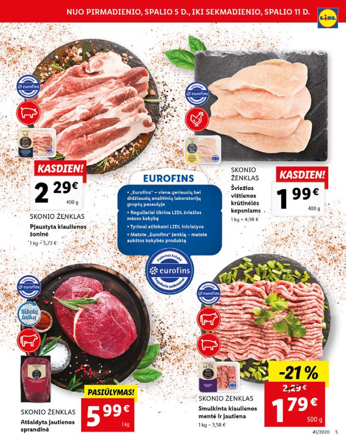 Lidl savaitinis leidinys akcijos nuo 
  2020-10-05 iki 
  2020-10-11 | Leidinukas.lt puslapis 5