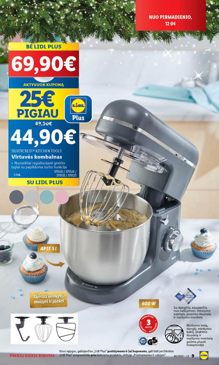 Lidl pasiūlymai akcijos nuo 
  2023-12-04 iki 
  2023-12-10 | Leidinukas.lt puslapis 11