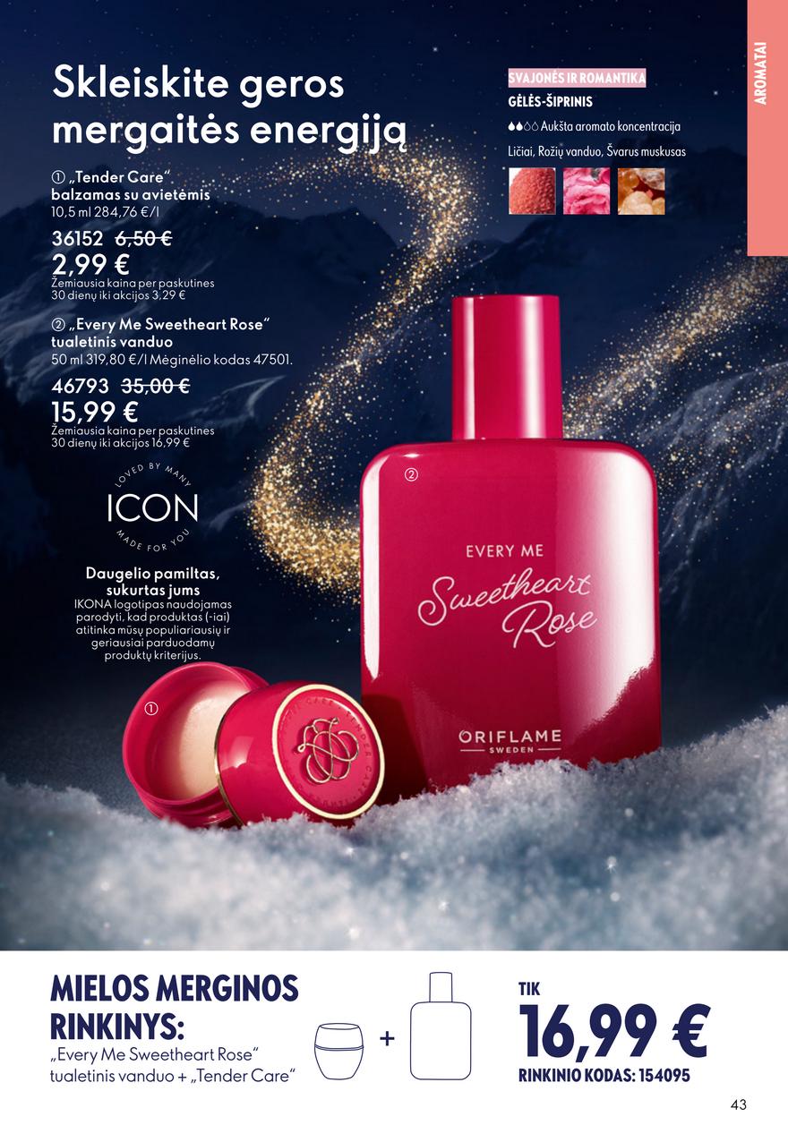 Oriflame katalogas akcijos nuo 
  2025-11-19 iki 
  2025-12-09 | Leidinukas.lt puslapis 43