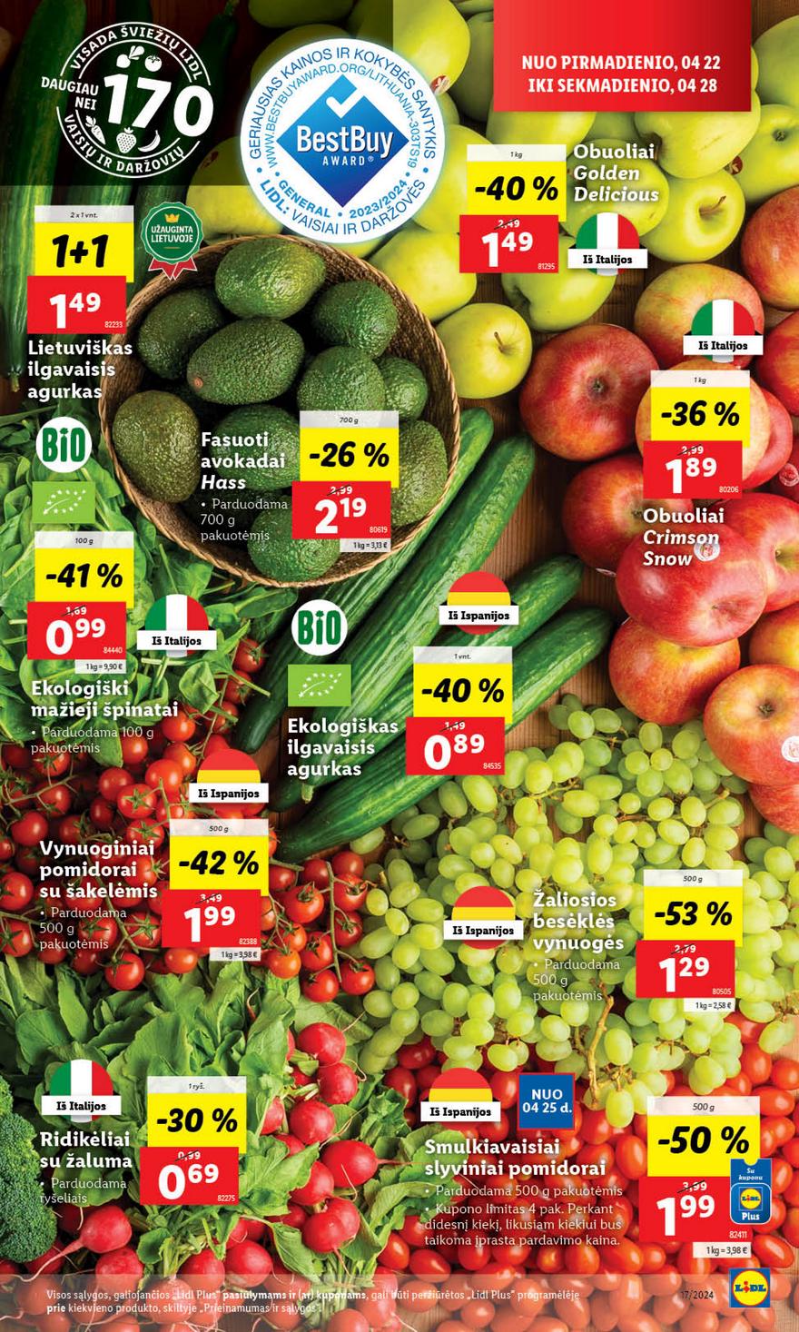 Lidl leidinys akcijos nuo 
  2024-04-22 iki 
  2024-04-28 | Leidinukas.lt puslapis 13