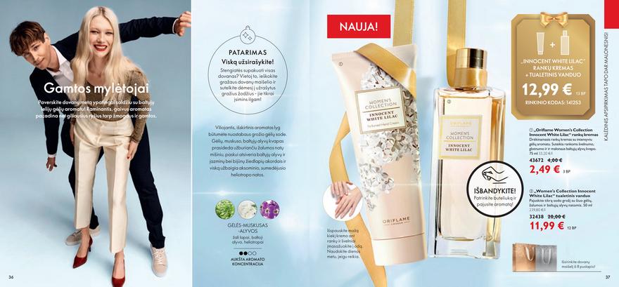 Oriflame katalogas akcijos nuo 
  2021-11-01 iki 
  2021-11-30 | Leidinukas.lt puslapis 19