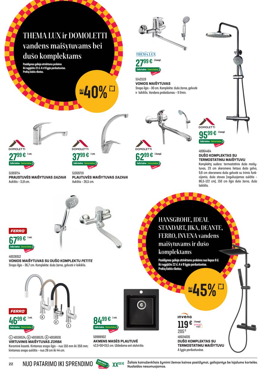 Senukai leidinys akcijos nuo 
  2024-07-05 iki 
  2024-08-05 | Leidinukas.lt puslapis 22