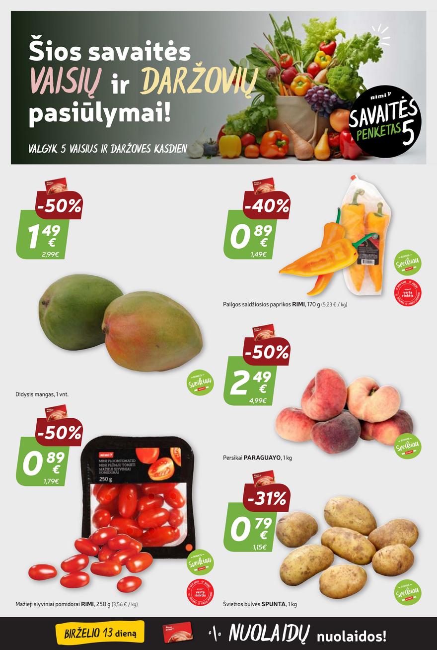 Rimi savaitinis leidinys akcijos nuo 
  2024-06-11 iki 
  2024-06-17 | Leidinukas.lt puslapis 14