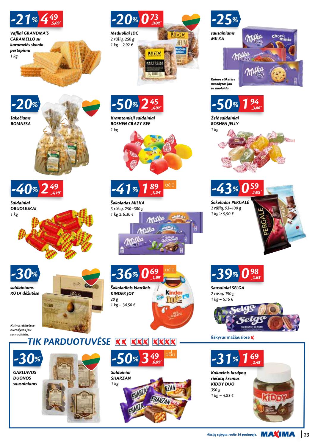 Maxima kaininis leidinys akcijos nuo 
  2020-06-30 iki 
  2020-07-06 | Leidinukas.lt puslapis 23