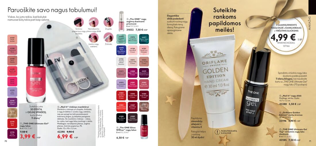 Oriflame katalogas akcijos nuo 
  2020-11-01 iki 
  2020-11-30 | Leidinukas.lt puslapis 36