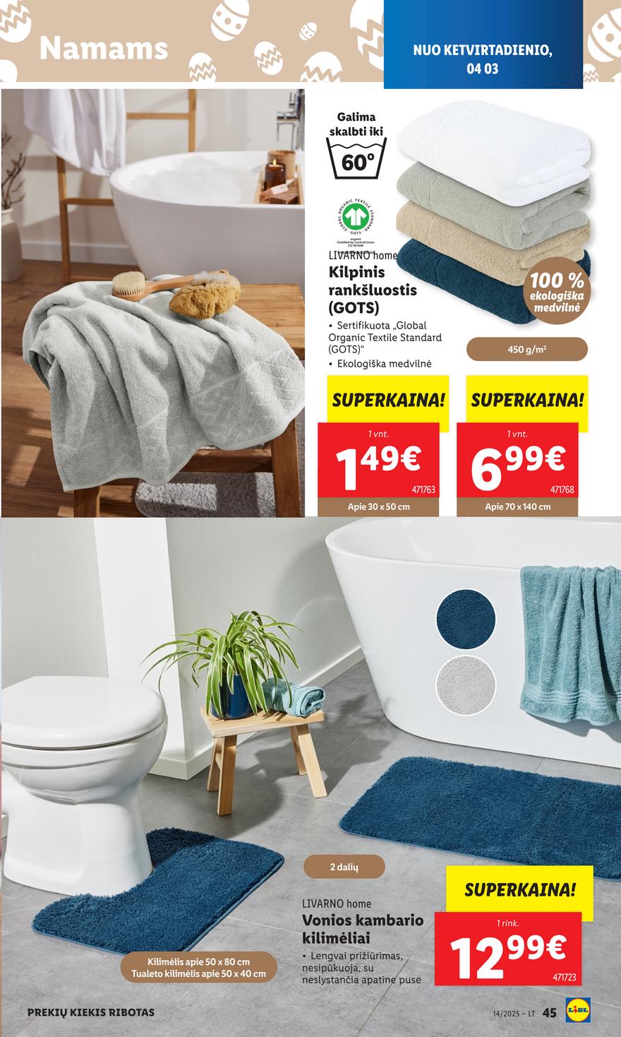 Lidl ne maisto leidinys akcijos nuo 
  2025-03-31 iki 
  2025-04-06 | Leidinukas.lt puslapis 45