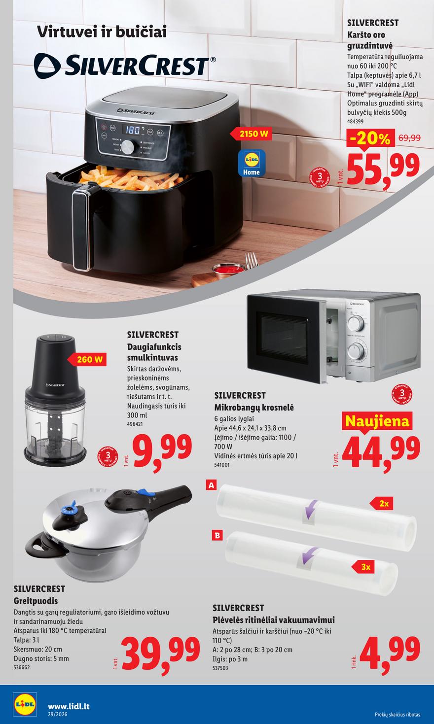 Lidl leidinys akcijos nuo 
  2026-07-13 iki 
  2026-07-19 | Leidinukas.lt puslapis 22
