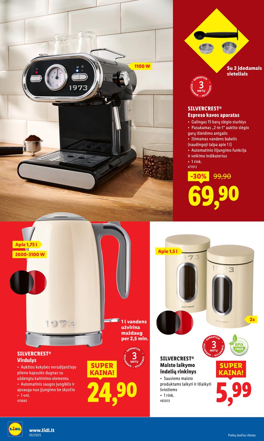 Lidl leidinys akcijos nuo 
  2025-12-08 iki 
  2025-12-14 | Leidinukas.lt puslapis 8