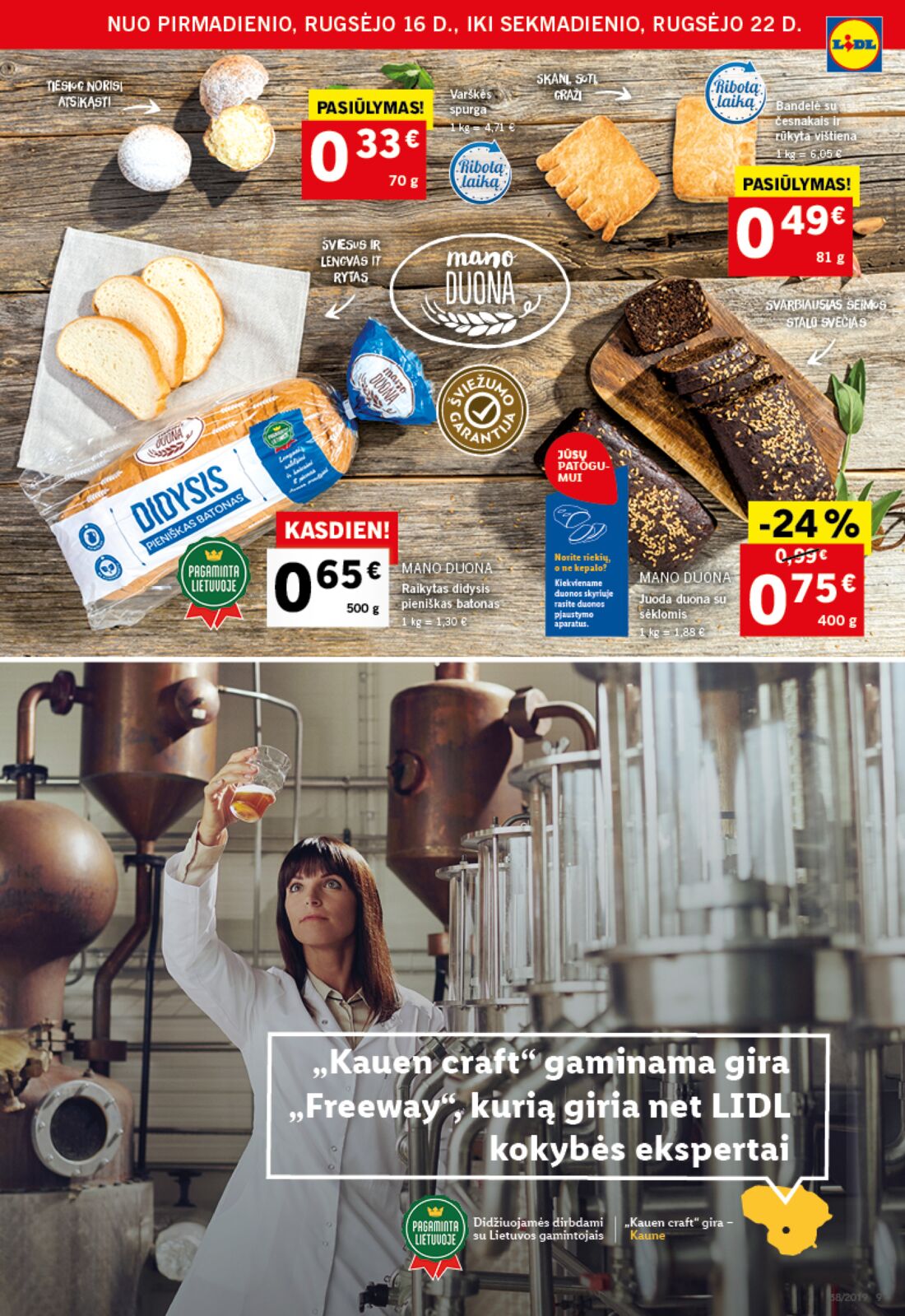 Lidl savaitinis leidinys akcijos nuo 
  2019-09-16 iki 
  2019-09-22 | Leidinukas.lt puslapis 9