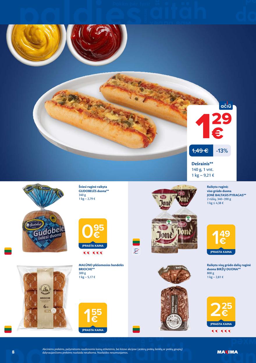 Maxima leidinys akcijos nuo 
  2026-04-28 iki 
  2026-05-04 | Leidinukas.lt puslapis 8