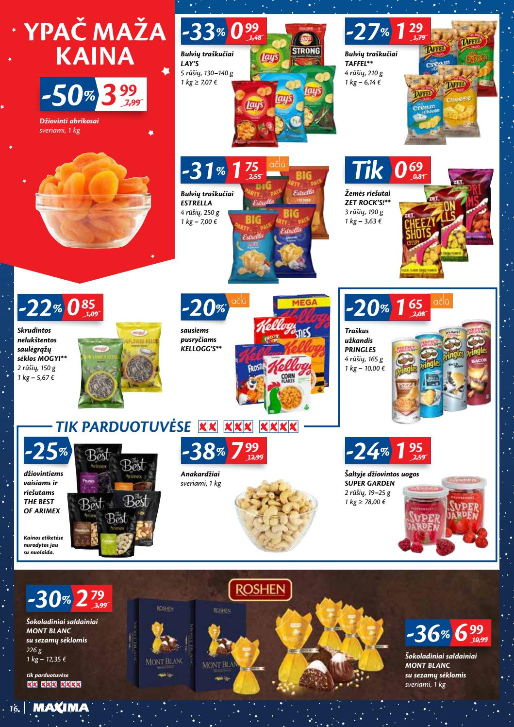 Maxima kaininis leidinys akcijos nuo 
  2020-12-01 iki 
  2020-12-07 | Leidinukas.lt puslapis 16