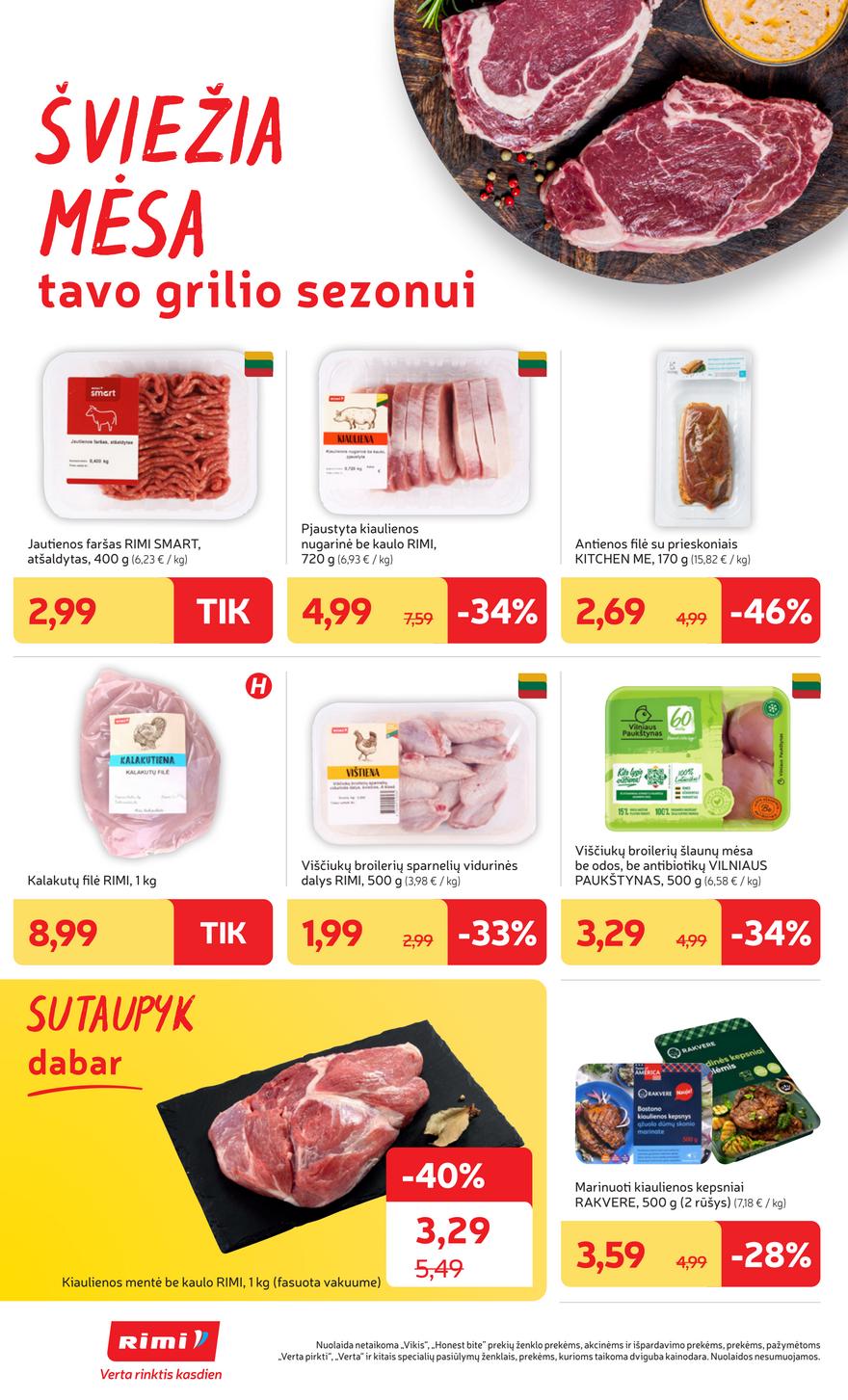 Rimi savaitinis leidinys  akcijos nuo 
  2025-07-08 iki 
  2025-07-14 | Leidinukas.lt puslapis 8