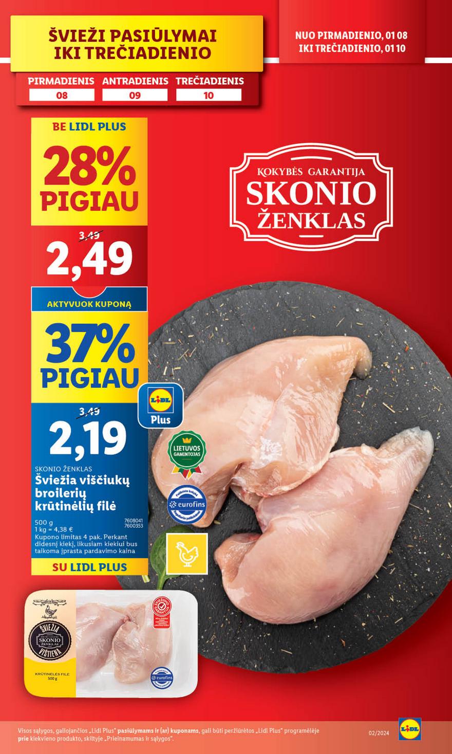 Lidl pasiūlymai akcijos nuo 
  2024-01-08 iki 
  2024-01-14 | Leidinukas.lt puslapis 6