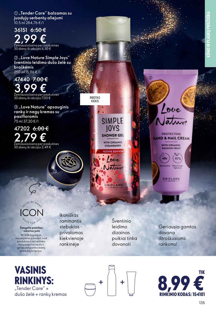 Oriflame katalogas akcijos nuo 
  2025-11-19 iki 
  2025-12-09 | Leidinukas.lt puslapis 135