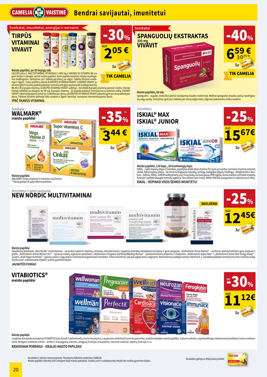 Camelia kovo leidinys akcijos nuo 
  2023-03-01 iki 
  2023-03-31 | Leidinukas.lt puslapis 20
