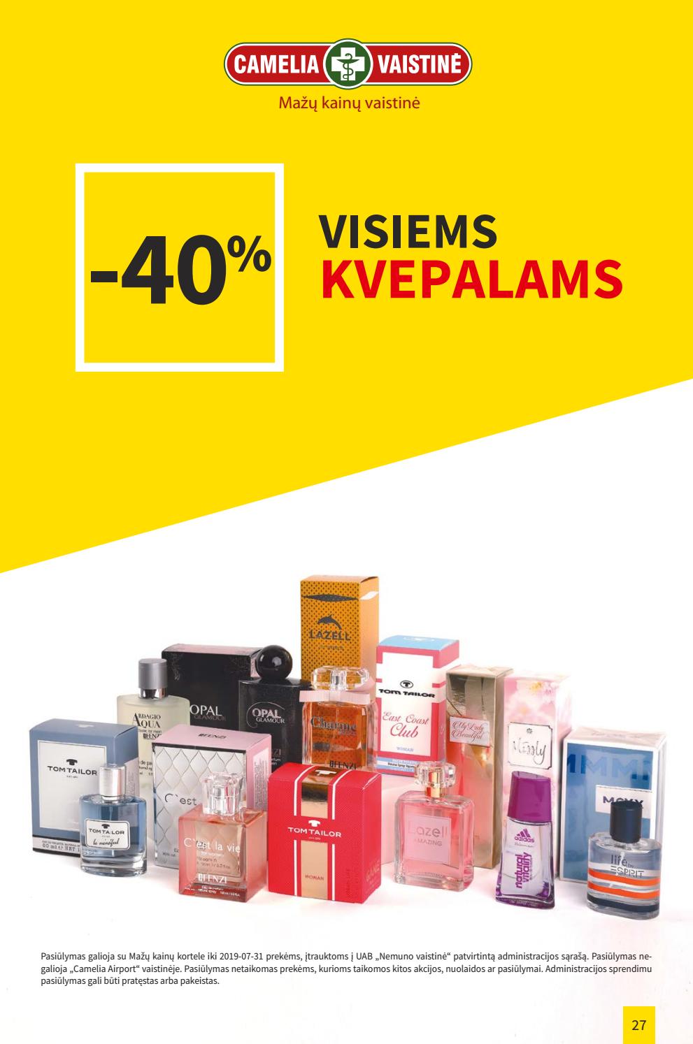 Camelia leidinys akcijos nuo 
  2019-07-01 iki 
  2019-07-31 | Leidinukas.lt puslapis 27