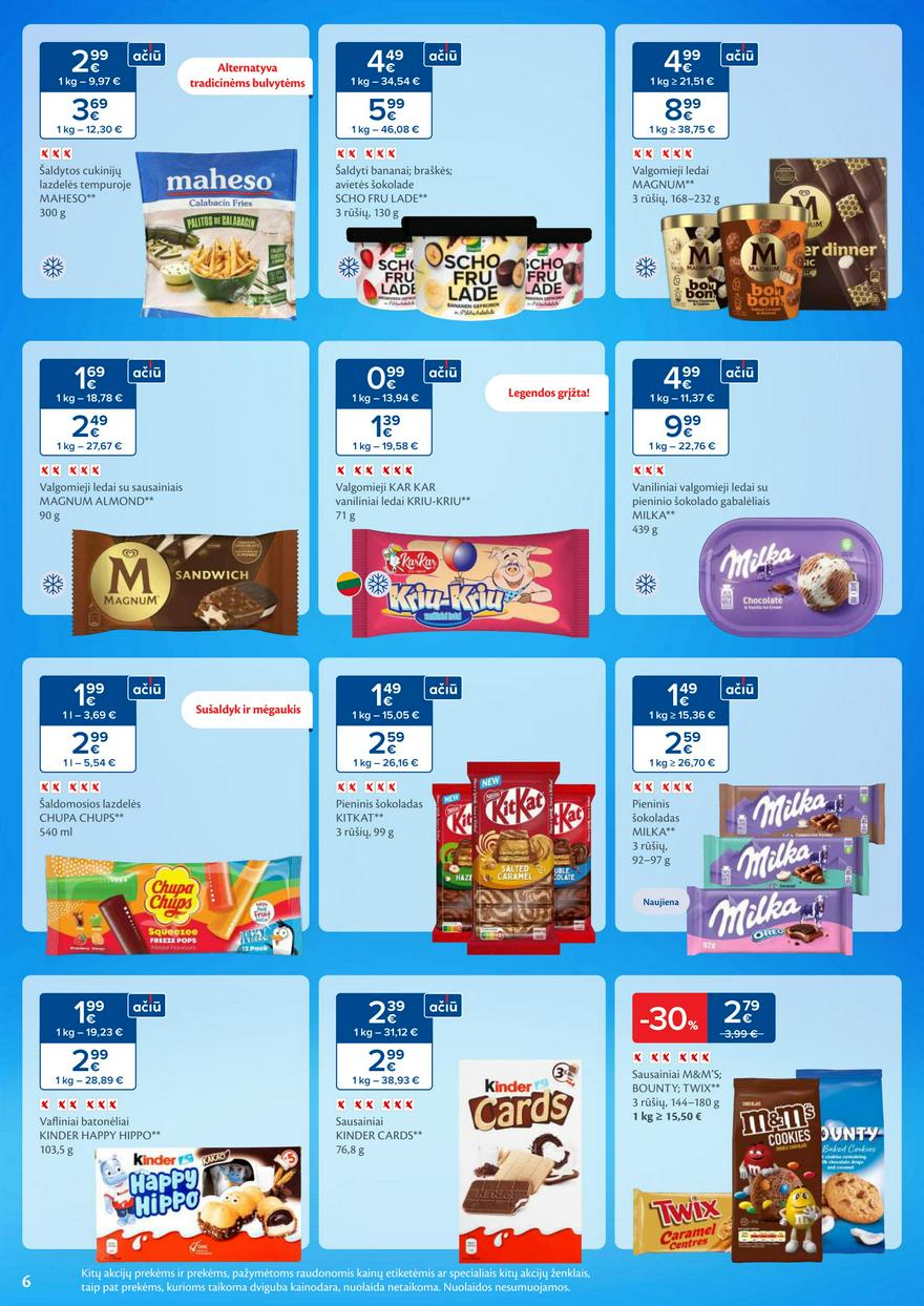 Maxima savaitinis leidinys 12 akcijos nuo
2025-03-18 iki
2025-03-24 | Leidinukas.lt puslapis 6